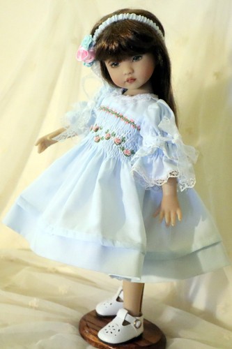 Smocked dress set - smocked,