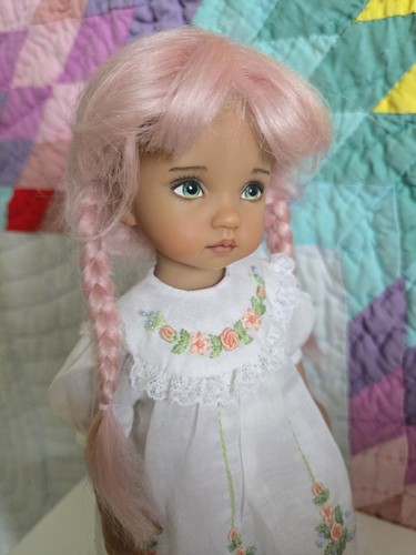 Extra pink wig boneka - extra, wig!